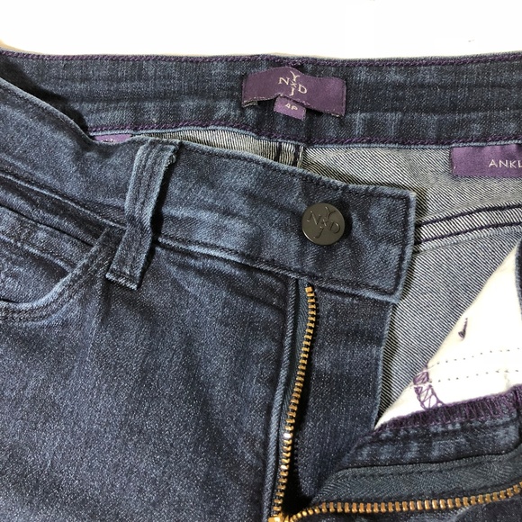 Not Your Daughter's Jeans Blue Denim Ankle Jeans - Picture 6 of 8